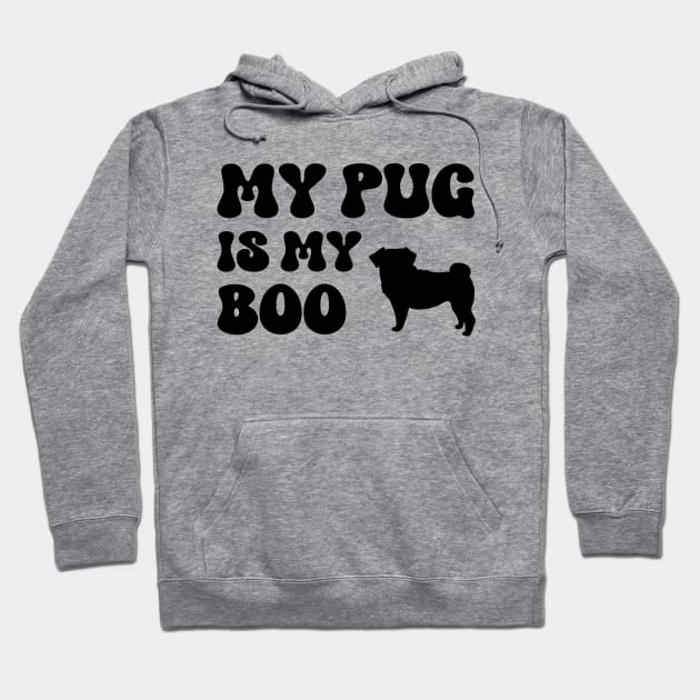 Pug Halloween Hoodie by RefinedApparelLTD